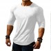 Slim Simple Casual Plain Men's T-Shirt