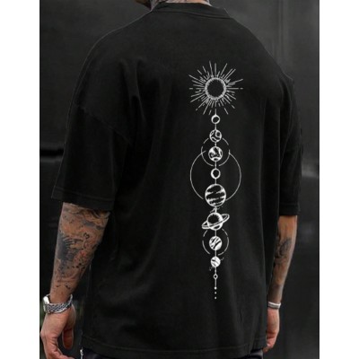 Planet Straight Street Trendy Casual Men's T-shirt